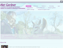 Tablet Screenshot of aletgardner.com